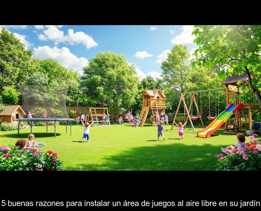 5 Buenas Razones Para Instalar Un área De Juegos Al Aire Libre En Su Jardín