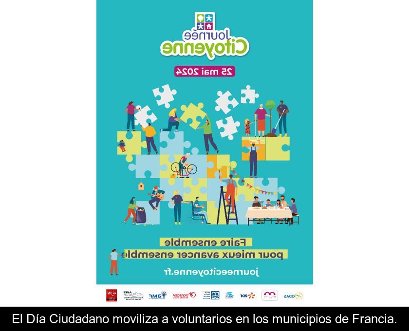 El Día Ciudadano Moviliza A Voluntarios En Los Municipios De Francia.