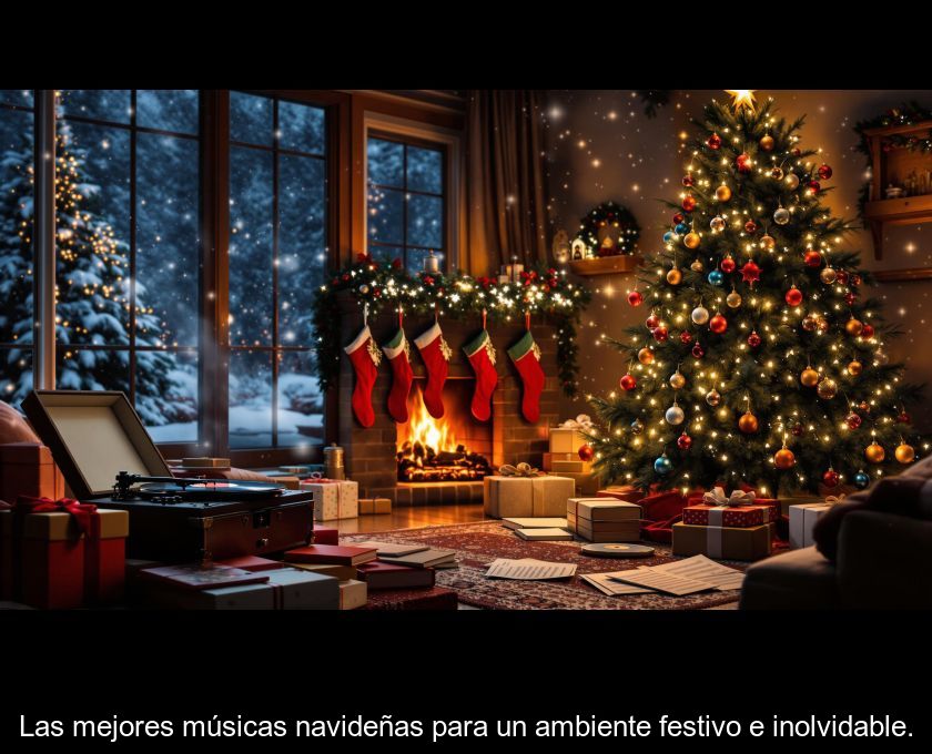 Las Mejores Músicas Navideñas Para Un Ambiente Festivo E Inolvidable.