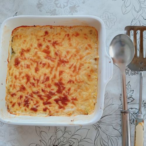 El gratinado de calabacines con bacon: una receta fácil